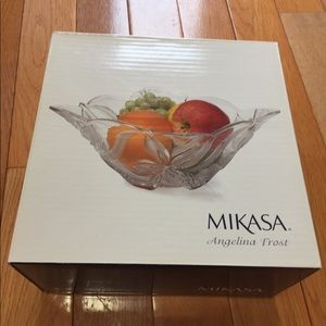 Mikasa- brand new in box, crystal bowl